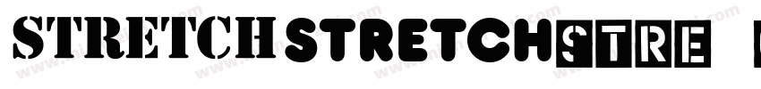 Stretch pro light字体转换